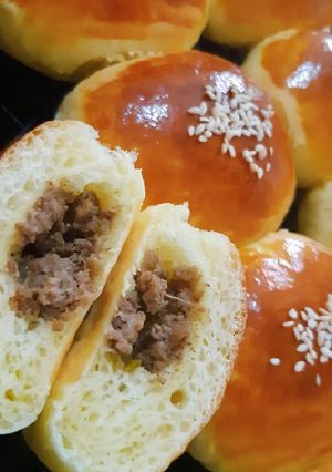 Foto resep Roti Manis isi Daging Sapi