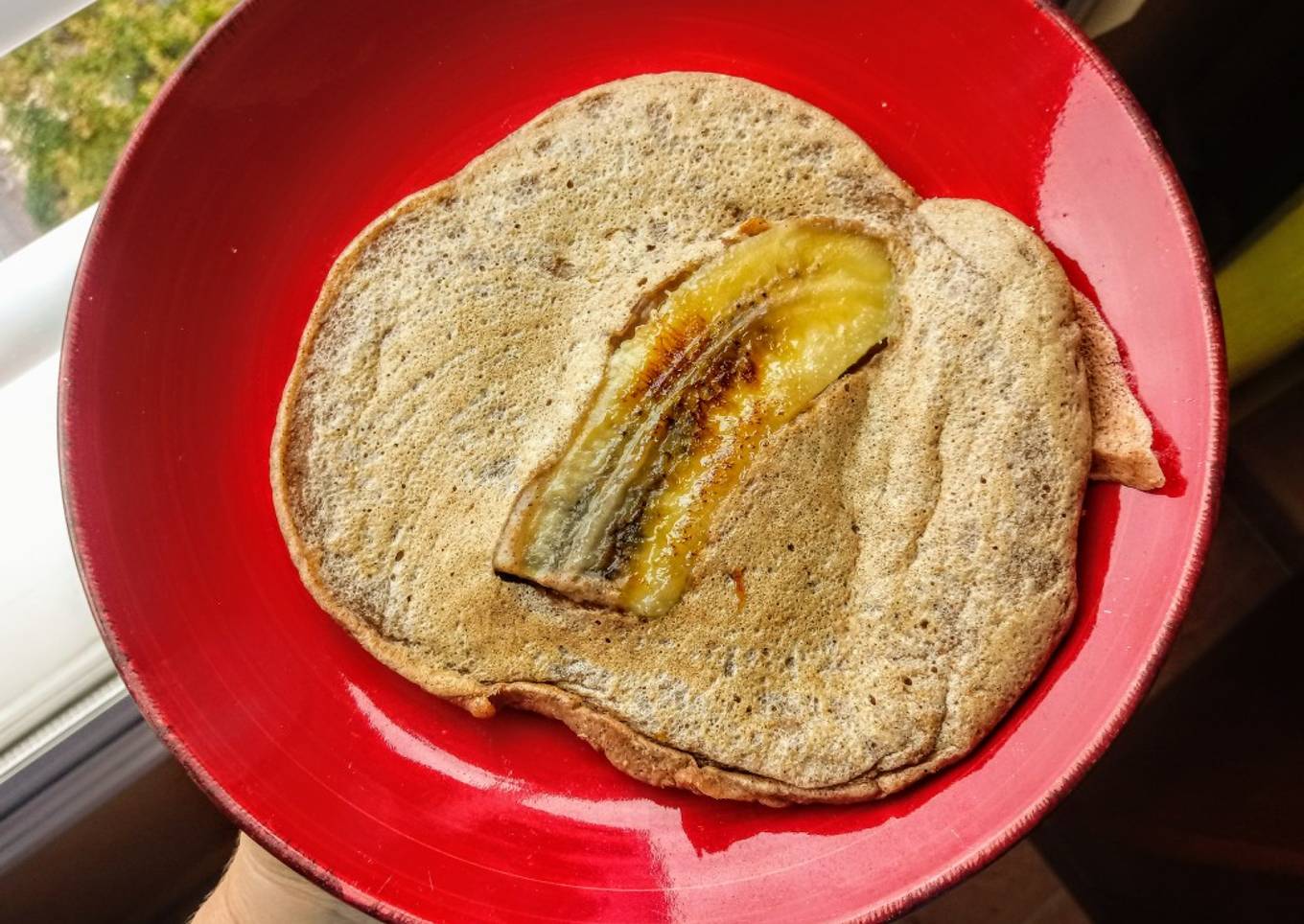 Tortitas de plátano veganas (sin huevo)
