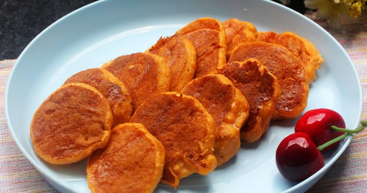 Resep Pancake Pepaya Gluten Free (Diet) oleh Cooking With Dinda Cookpad