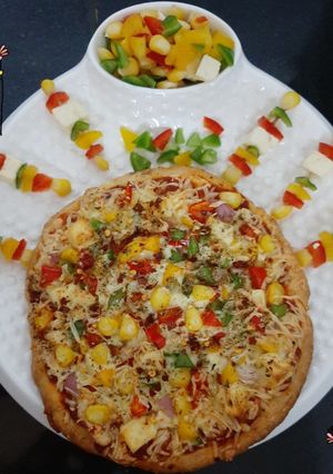 A picture of Cheese Burst Pizza.