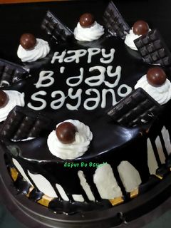 Foto resep Blackforest cake Panggang