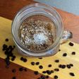 Cinnamon cake in a mug