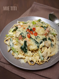 Foto resep MIE TITI / Mie siram Makasar