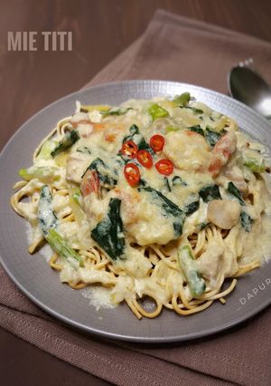 Foto resep MIE TITI / Mie siram Makasar