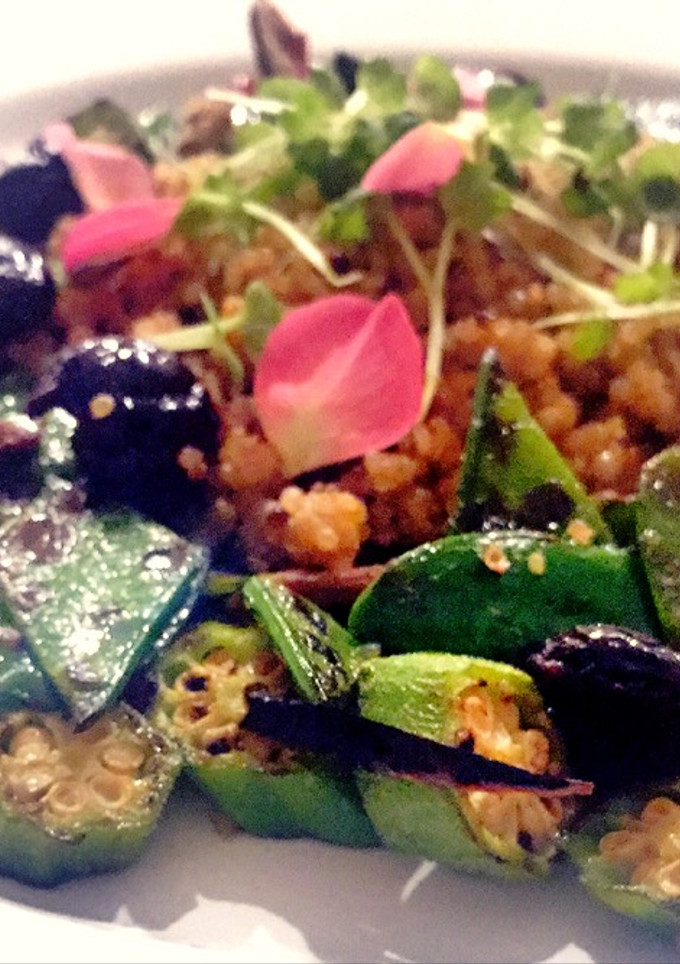 Una foto de Salteado de quinoa crujiente