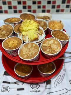 Foto resep Bolu Hongkong Keju Almond