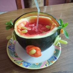Watermelon juice basket A picture of Watermelon juice basket.