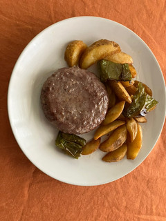Una foto de Hamburguesa de angus en AirFryer
