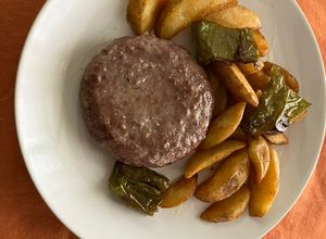 Una foto de Hamburguesa de angus en AirFryer