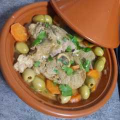 طاجين زيتون باللحم الخروف ❤️-レシピのメイン写真