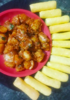 ભૂંગળા બટેટા(bhungla bateka recipe in Gujarati) રેસીપી મુખ્ય ફોટો