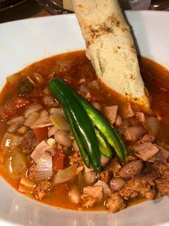 Una foto de Frijoles charros