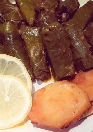 صورة لوصفة ورق عنب لذيييذ
