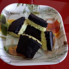 A picture of Chocolate marble cake.
