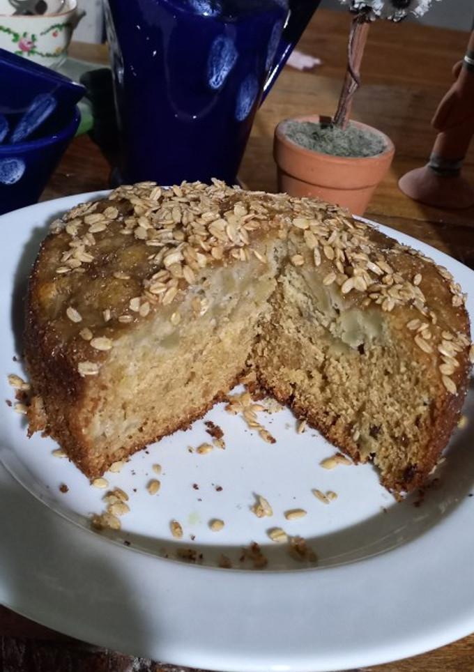 Una foto de Torta de manzana super sencilla