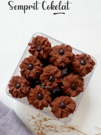 Cara Mudah Menyiapkan Resep Semprit coklat yang Lezat Sekali Anti Ribet, Bikin Ngiler