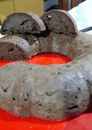 Una foto de Torta vegana de Banana y Chocolate!!