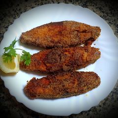 A picture of Pomfret Rava Fry.
