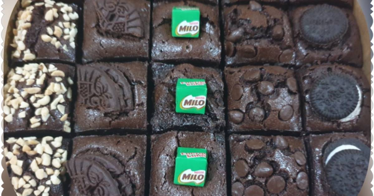 Resep Brownies Ovomaltine Panggang oleh Adhistya Cookpad