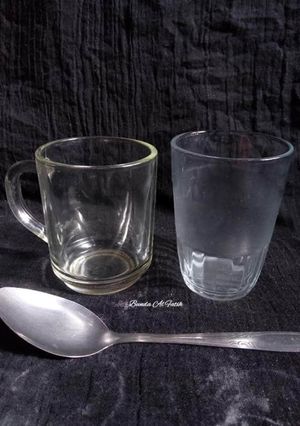 Foto resep Takaran menggunakan gelas & sendok
