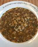 Lentejas con arroz