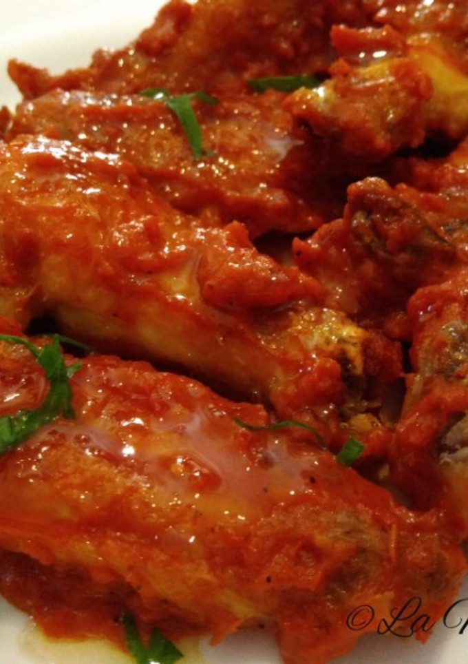 Una foto de Alitas de pollo especiadas