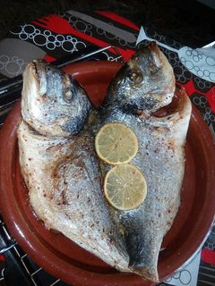 Una foto de Dorada al horno