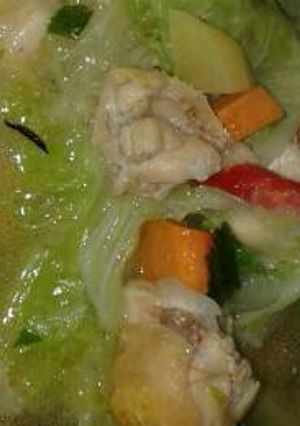 Foto resep Sop ayam sederhana