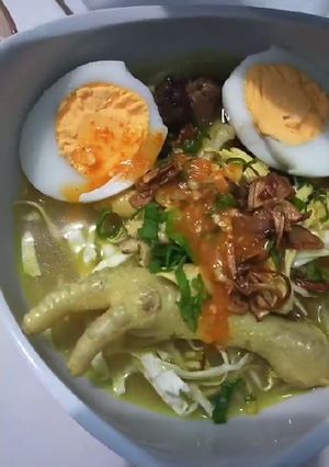 Foto resep Soto ayam kuning