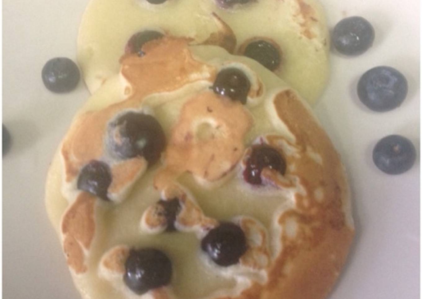 Blueberry pancakes