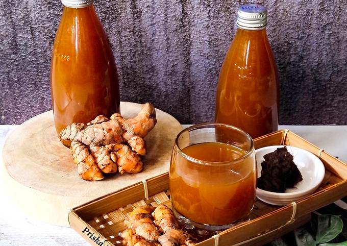 Resep Jamu Kunyit Asam Rumahan Oleh Priska Koes - Cookpad