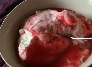 Foto de Queijo Quark com Morangos