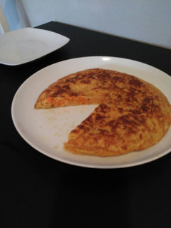 A picture of Sweet potato omelette.