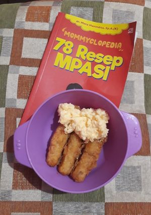 Foto resep MPASI 10m+ Kentang Daging Saus Keju