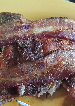 A picture of Pork loin sirloin chops.
