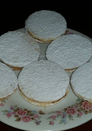 Una foto de Alfajores de maicena