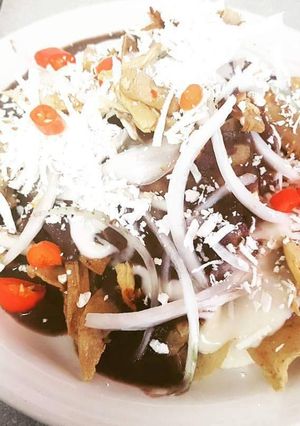 Una foto de Chilaquiles Selva Negra