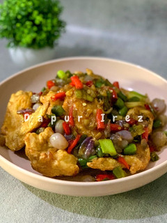 Foto resep Sayap Ayam Goreng Oseng Bawang