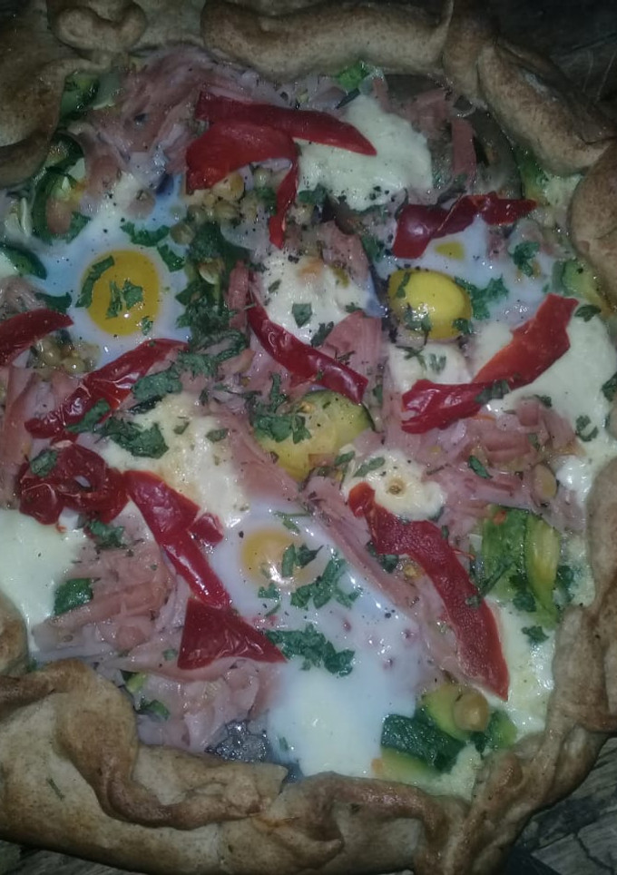 Una foto de Pizza rellena exquisita!!!