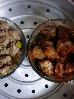 รูปของ ซี่โครงหมูนึ่งสองรส