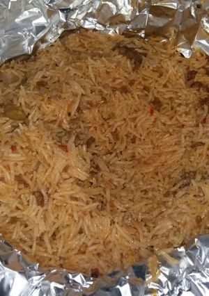 A picture of Oven Baked Basmati Rice with Gizdodo.
