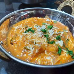 Kadhai paneer A picture of Kadhai paneer.