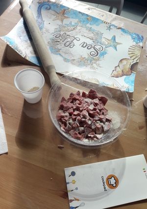 Foto di Farfalle alla barbabietola