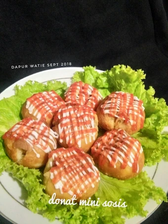 Langkah Mudah untuk Membikin Resep Donat mini sosis mayo yang Sempurna Anti Ribet, Sempurna