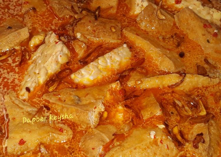 Resep 💜Tahu tempe santan💜, Lezat Sekali