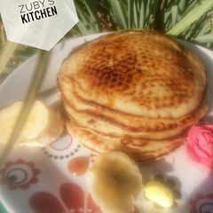 A picture of Banana pancakes.