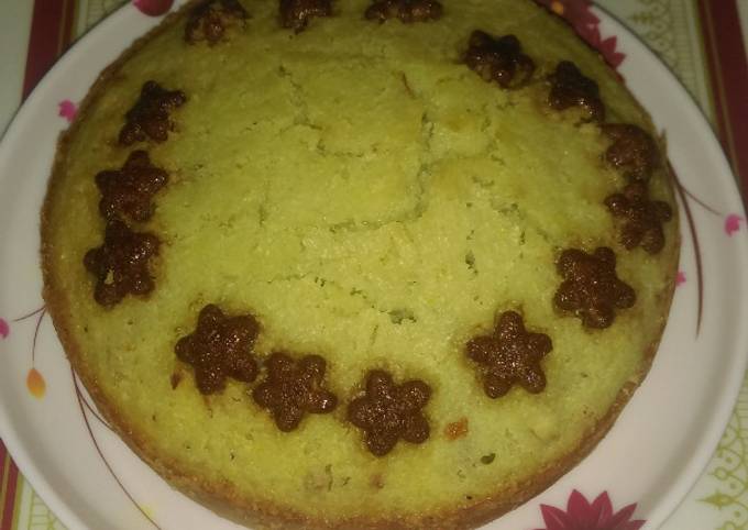 Steps to Make Favorite Suji &amp; chhuwara cake