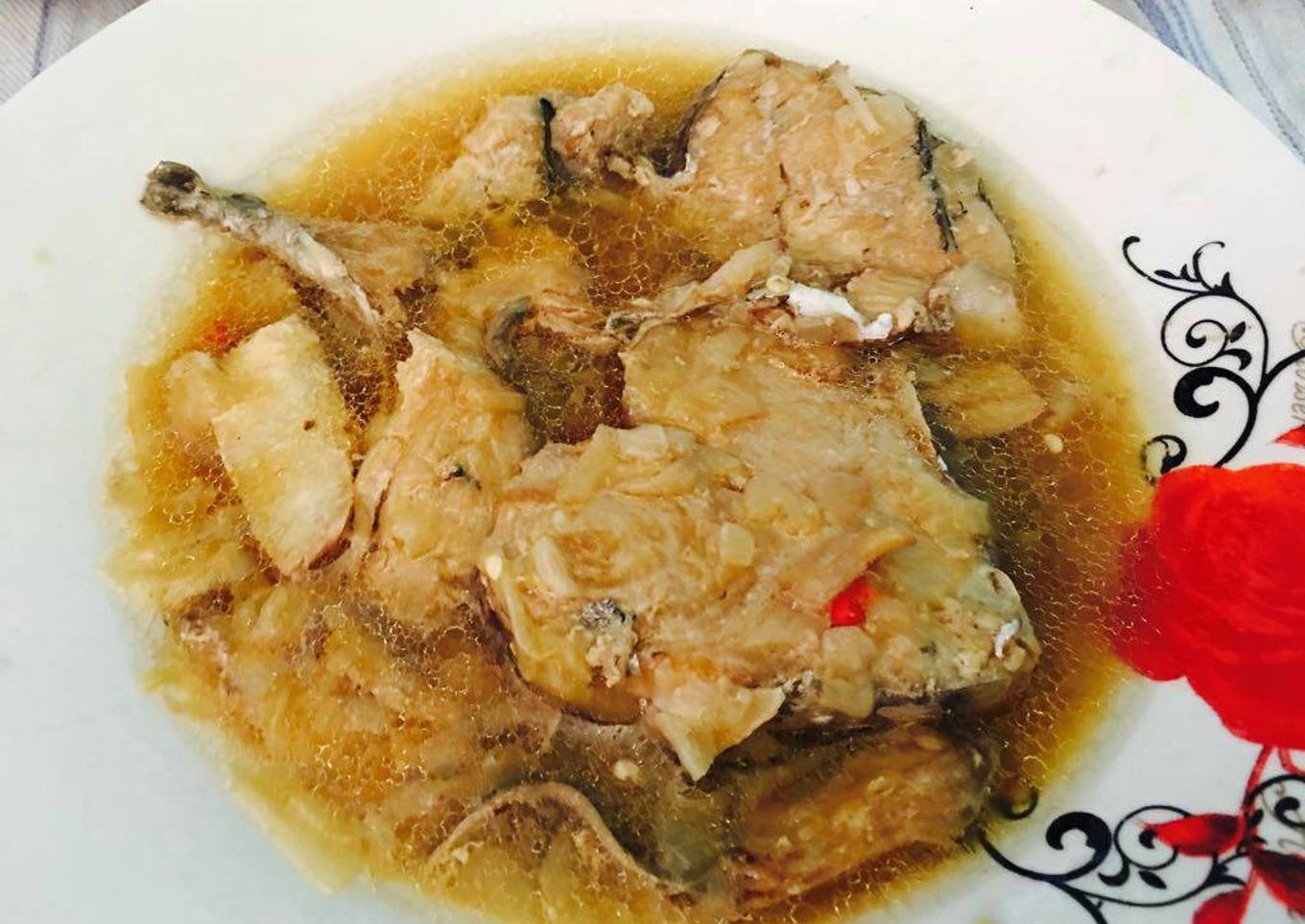 Salt and water tuna fish