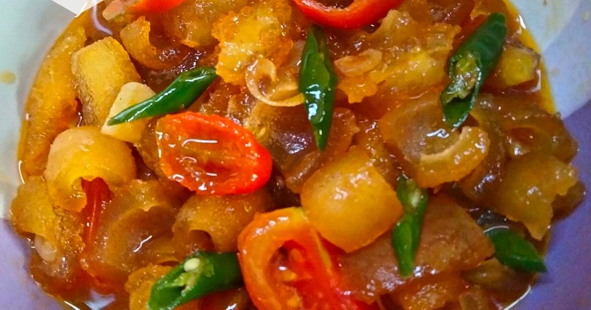 Resep Tumis Kikil Pedas Oleh Fepi Hidayati Cookpad