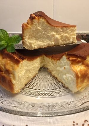 Foto principal de Pastel de queso y chocolate blanco
